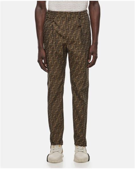 pantaloni fendi chinos|Fendi Chino Pants for Men .